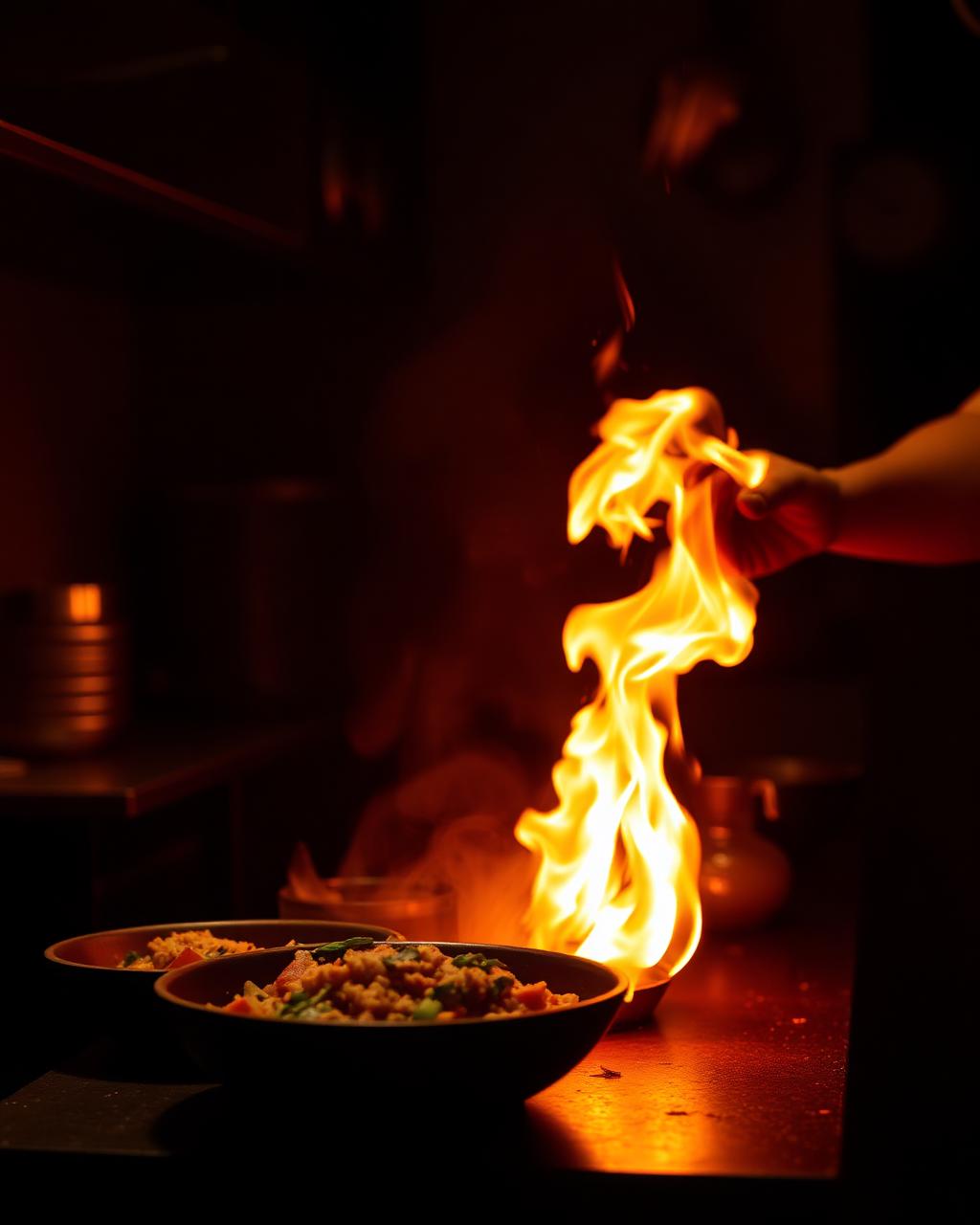 Kruncheese chef preparing fresh shawarma rolls in Bangalore