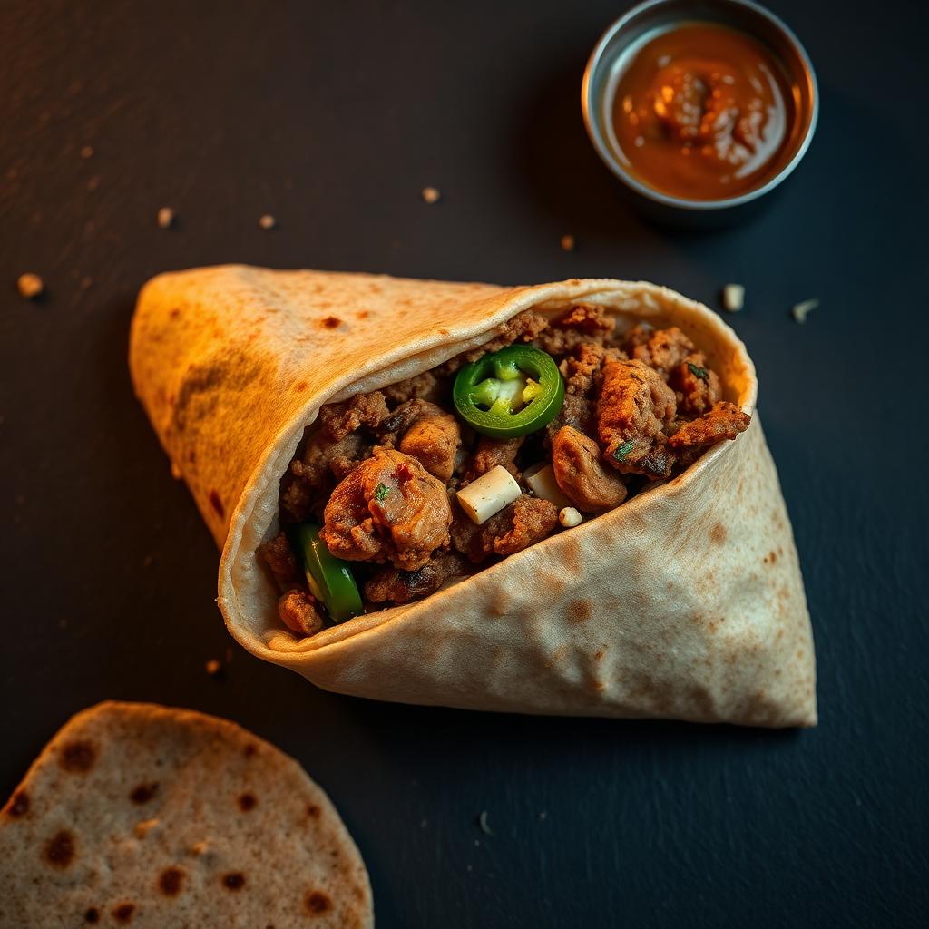 Krunchiz Keema Shawarma